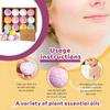 Bath Bombs, 6PCS 60g Natural Ingredient Shower Bombs Moisturizes Soothes The Skin, Relieve Stress Bath Bubbles SPA Essential for Women Gifts