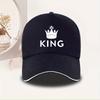 King Sandwich Baseball Cap Unisex Casual Adjustable Sandwich Baseball CapAppropriate for Any Season