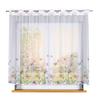 Äng med Fjärilar Färdig Gardin Jacquard Flerfärgad Med Blommor 250X160 Cm