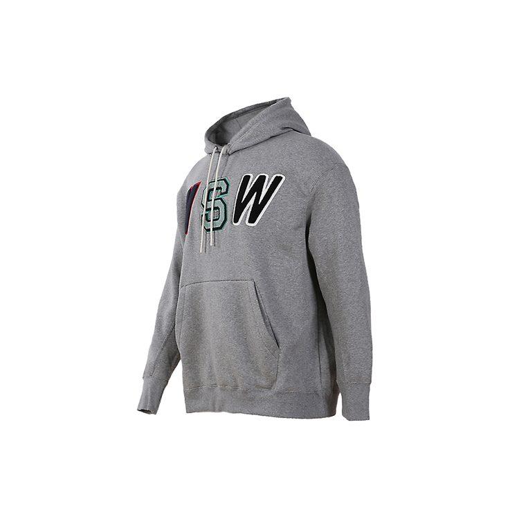 Nike Sweatshirts Men's Gray Hooded Moderate Regular 943574-091