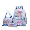 Witch Hunter Three-Piece Backpack Girl Digital Printing Elementary School Bag Large Capacity Backpack