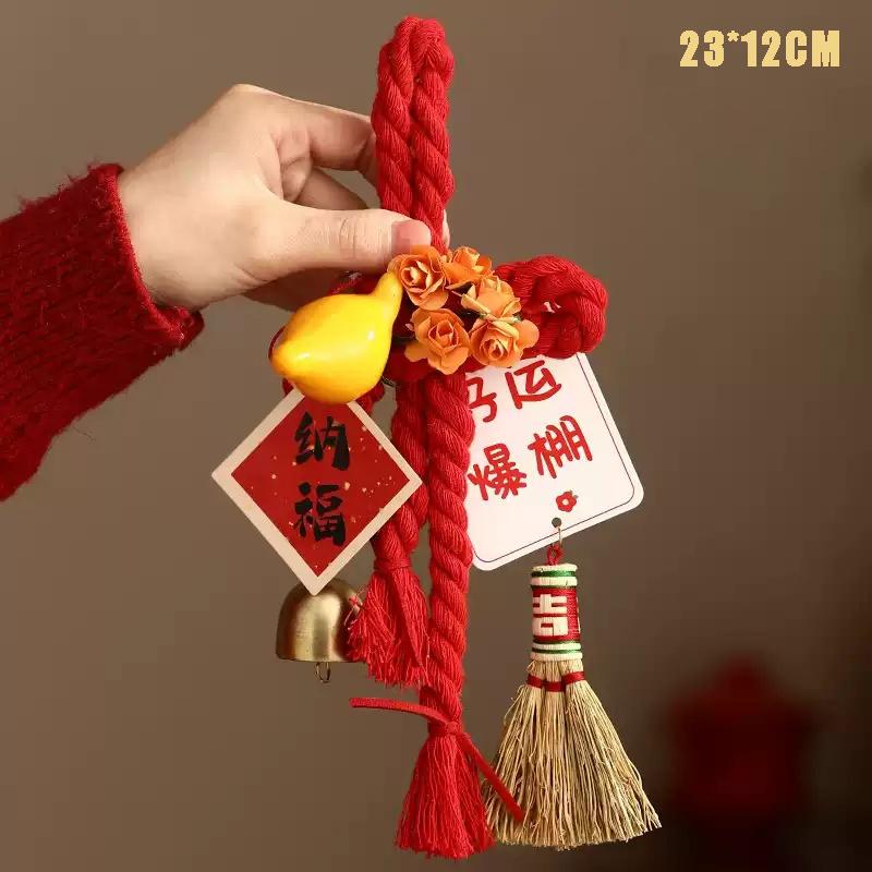 Horse Year New Year Decorations Festive Door Hangings For 2026 New Year's Day Spring Festival Scene Decorations