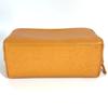 Chanel Vintage CC Clutch Bag Bag Pouch Caviar Leather Yellow Based/Orange Based