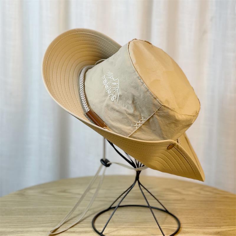 

Fisherman Hiking Hat Mens And Womens Summer Sun Protection Breathable Hat Camping хакі