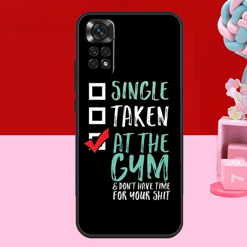 Bodybuilding Gym Fitness Quotes Case For Xiaomi Redmi Note 14 13 12 10 11 15 Pro Plus Redmi 15 C 10C 12C 13C 14C Soft Cover