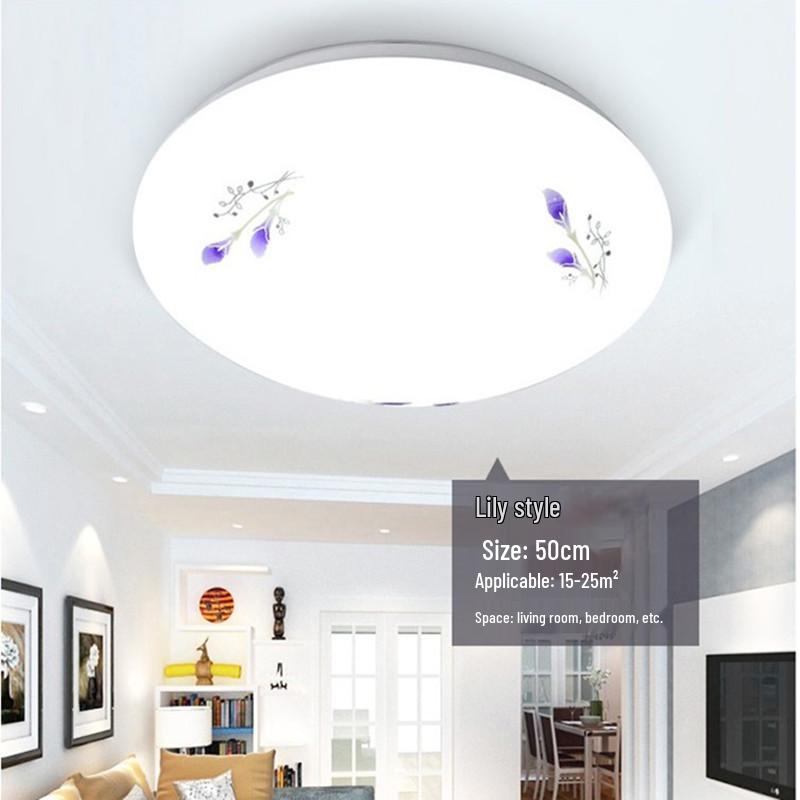 30cm Round LED Ceiling Light for Corridors, Bedrooms, Living Rooms, and Rental Spaces