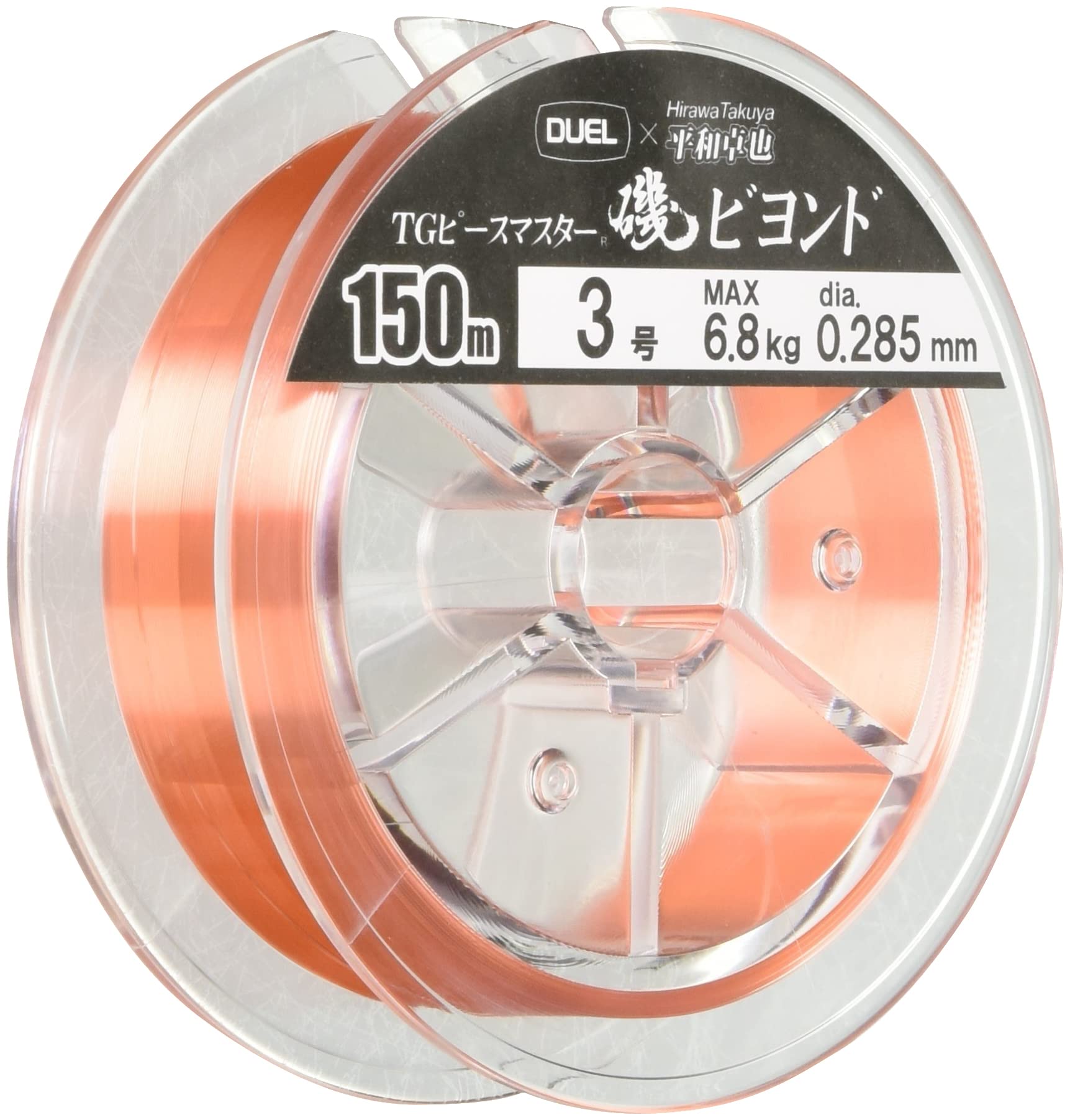 

DUEL Нейлон Размер TG Peace Master Iso Beyond Size Прозрачный для Изо Фукасэ H3471 Леска, 3, 150м, 3, Оранжевый, Рыбалка, Рыбалка,