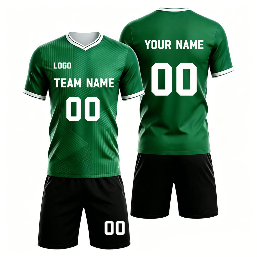 Personalised Shirts Kit Mens Girls With Name Number Custom Football Jerseys For Boys Training Suit