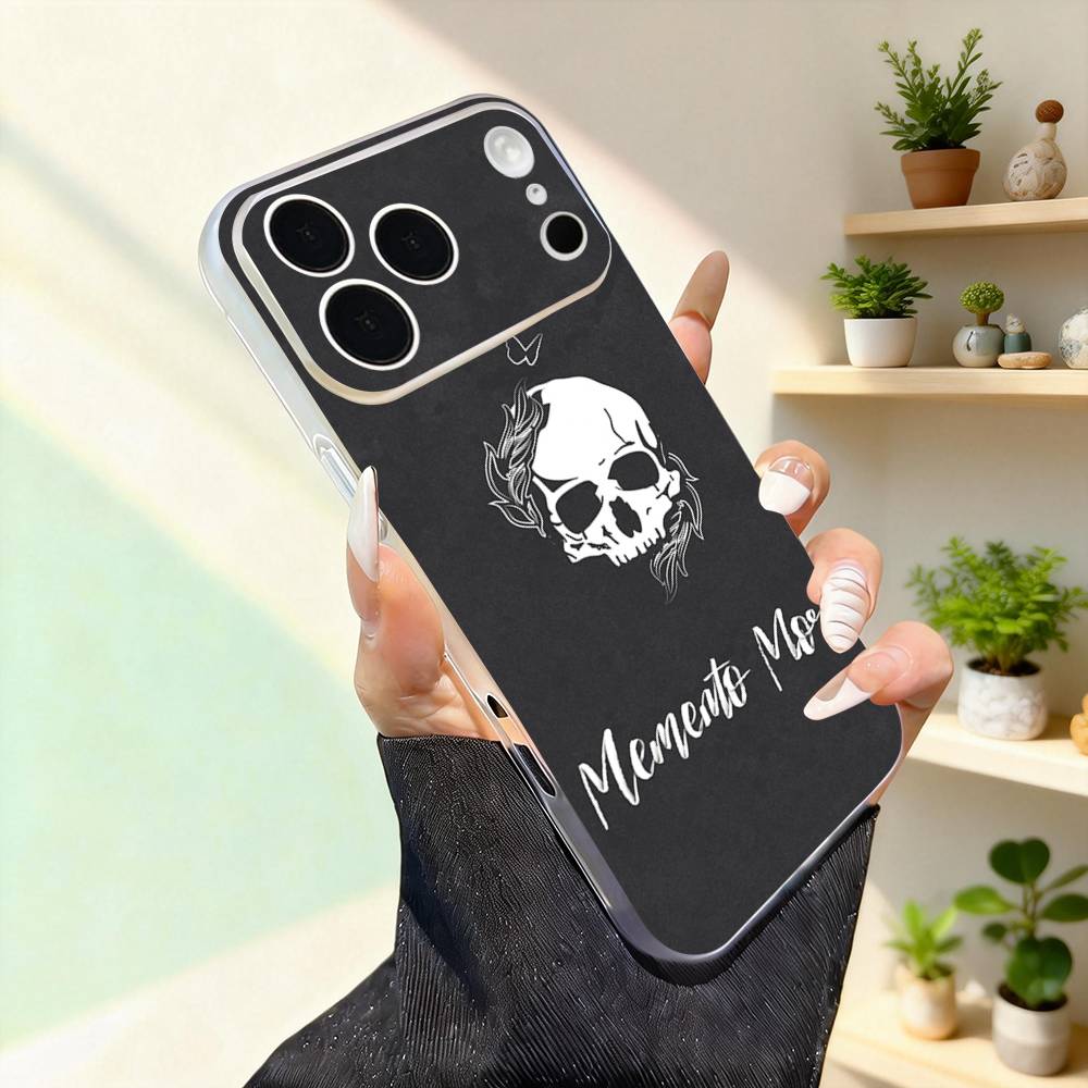 

Memento Mori Cool For iPhone 11,12,13,14,15,16,17,Pro,Max,Plus,Mini,SE4,E Phone Case Magnetic For Magsafe Wireless iPhone17promax