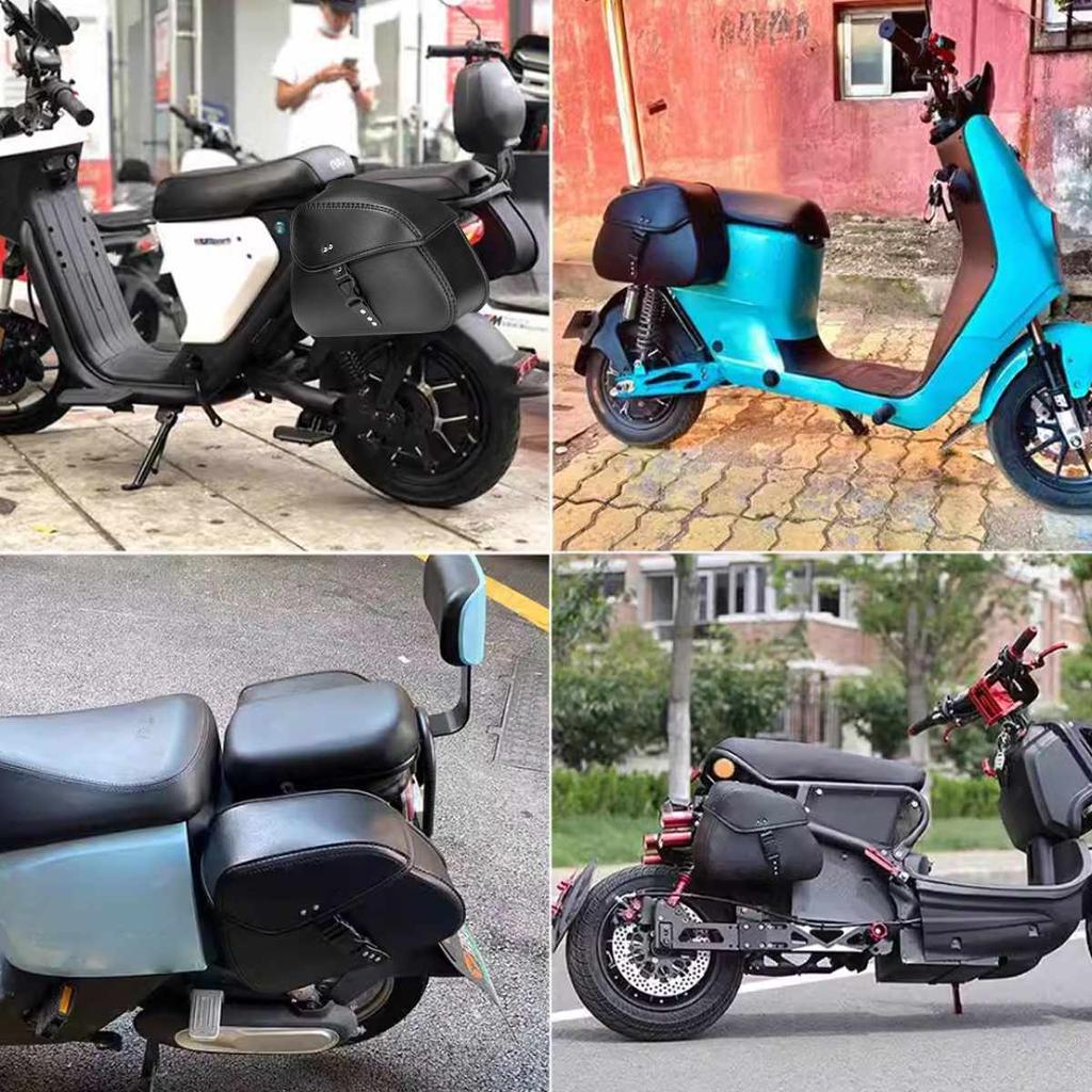 1Pair Motorcycle Saddlebag Saddle Bags Side Tool Luggage Bags Storage Universal Motorcycle Bag For BMW for Suzuki FOR Yamaha