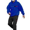 2025 Men's Hooded Pullover & Long Pants Set with Printed Logo