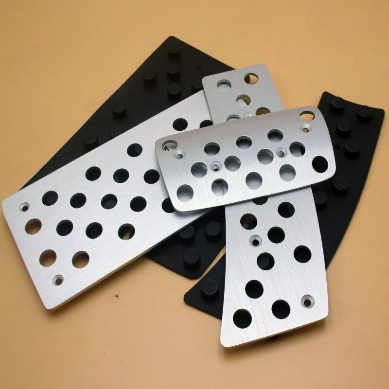 Car Accessories For Honda Accord 2008-2013 Euro Spirior AT Aluminum Accelerator Brake Footrest Pedal Pad Auto Styling Sticker