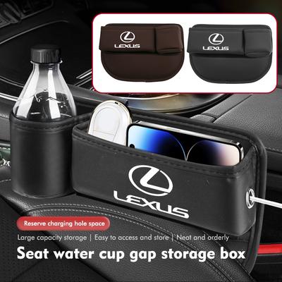 Multifunction Car Seat Gap Storage Box Organizer Pocket Cup Holder Interior Accessories For RX350 IS250 IS200 GS300 LX570