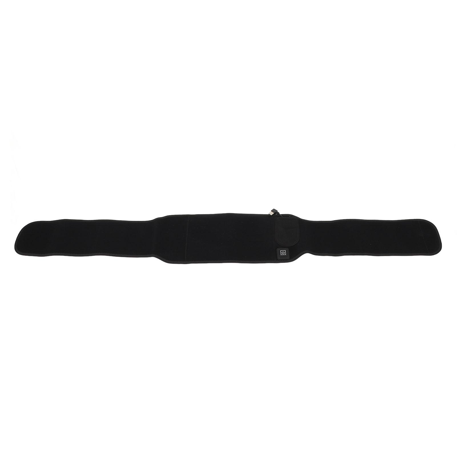 Пояс с подогревом, 3 уровня нагрева, моющийся, USB, эластичный карман, поясница с подогревом, поясница