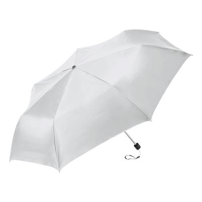 Waterfront Folding Sun Umbrella and Rain Umbrella Limited Sunshade Silver Silver 55cm Lightweight Compact UV Protection Unisex Umbrella, [Official