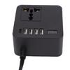 Car Power Inverter 300W Peak with 4 USB 1 Type C Charging Ports LED Voltage Display Car Plug Adapter for Most Vehicle