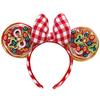 Minnie Mouse Headband Disney Resort Disney Merchandise Souvenir (Pizza) [Tokyo Exclusive]