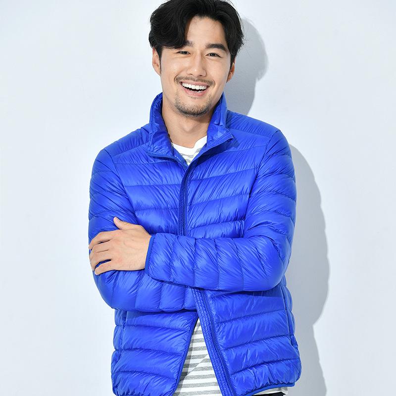 Man Down Jacket Ultra Light Spring Hooded Jackets Men Portable Outerwear Waterproof Windbreak Coat