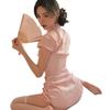 Pillow whisper erotic lingerie vintage jacquard sexy classical cheongsam uniform temptation pajamas hot passion suit