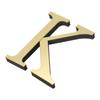 Adesivo de Parede Acrílico Espelhado 3D 10cm 26 Letras Inglesas Adesivos de Parede Decalques Autoadesivos Arte de Parede Murais Casa Festa Dourado Claro