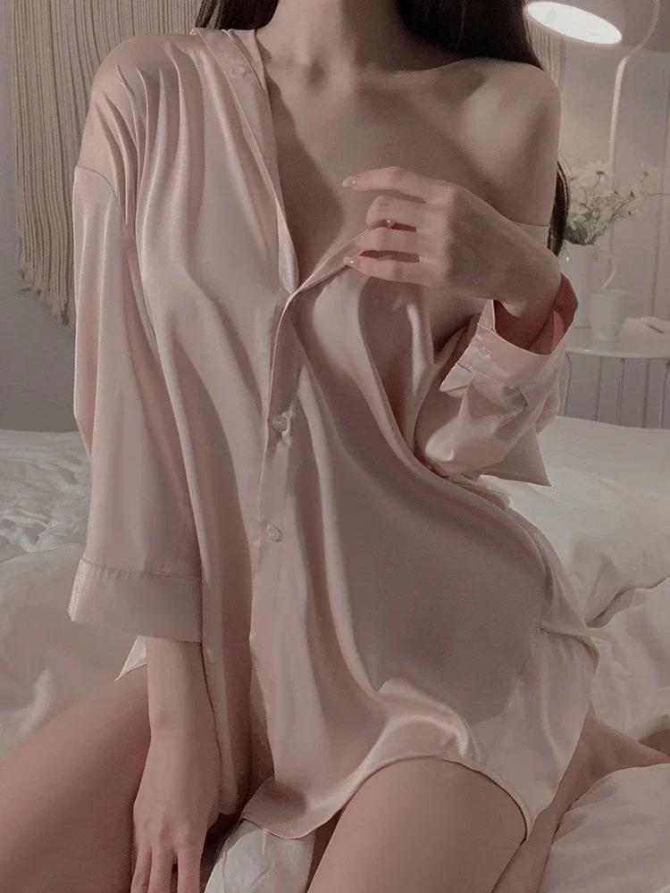 Erotic Lingerie for Cosplay Christmas Transparent Exotic Skirt Women Sexy Costume Sex Backless Bondage Dress Babydoll Underwear