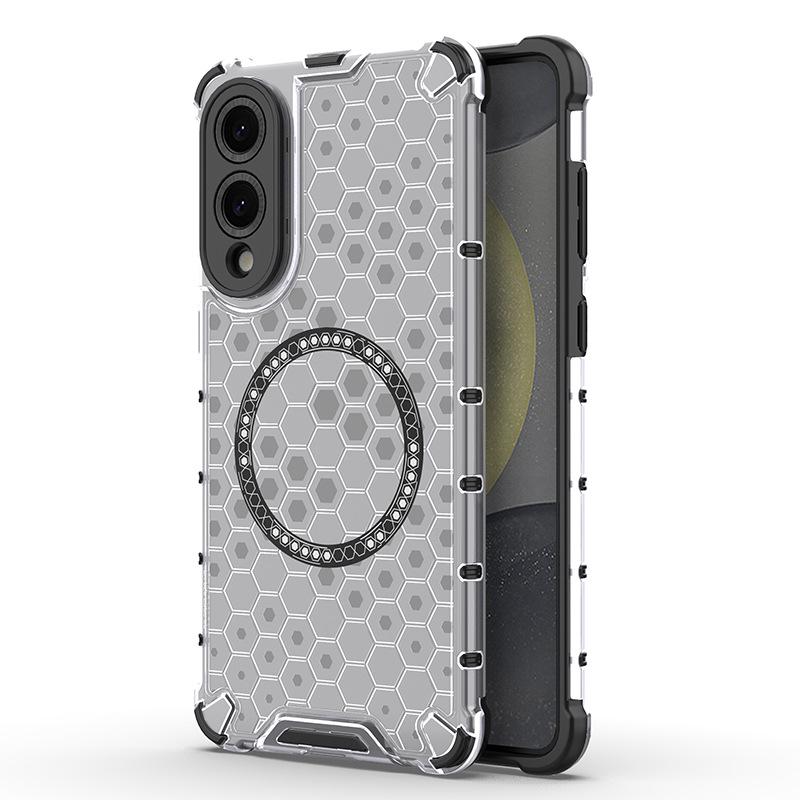 Samsung S25 Ultra Honeycomb Magnetic Phone Case & M35 Heat Dissipation Anti-Fall Protective Case