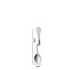 Stainless Steel S-Shaped Hanging Cup Spoon Restaurant Curved Handle Twisting Spoon Coffee Milk Dessert Tea Curved Mixing Spoons