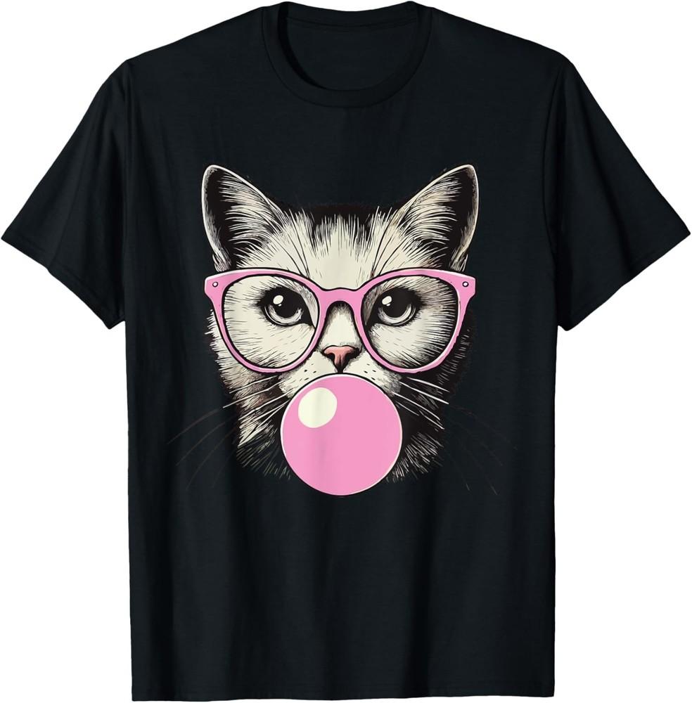 Cute Cat Shirt for Women Funny Cat Lovers T-Shirt Unisex T-Shirt XXXL