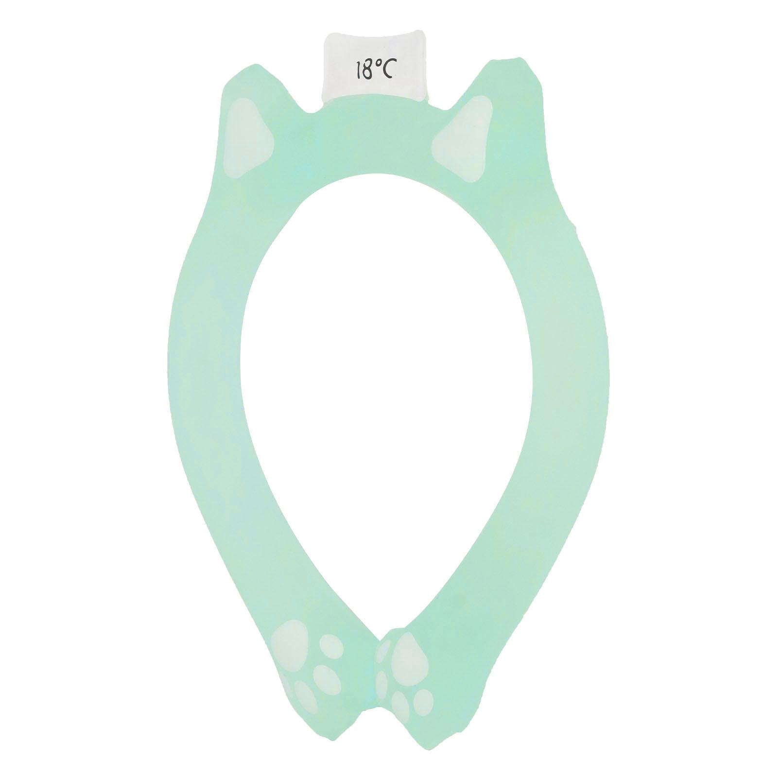 

Neck Cooling Tube Wearable Reusable Cat Claw Shape Portable Cooling Neck Wraps for Heat Outdoor Indoor