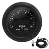 Oil Pressure Gauge Kit 2‑1 16in 52mm Ultraslim 15PSI Red LED Accurate Stable Antishock Fuel Press Meter