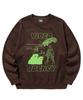 VIDEO JOCKEY Access Sweatshirt [Brown]