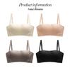Women's Strapless Push-Up Bandeau Bra: Non-Slip, Anti-Exposure, Seamless, for Small Busts