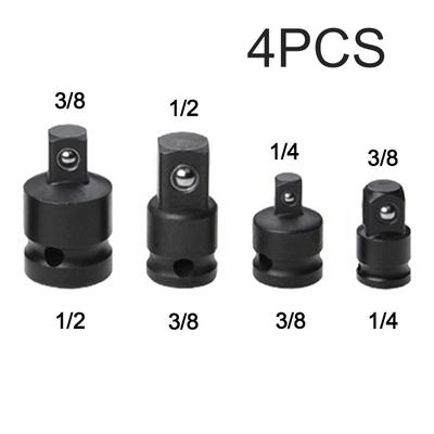 4 Stück Stecknussadapter Reduzierer Konverter Getriebe 65 Stahl Galvanisiert
