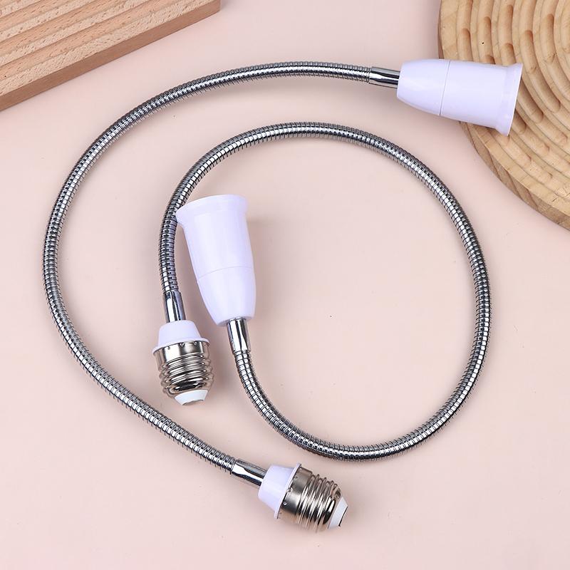 Light Weight Flexible E27 To E27 LED Screw Lamp Base Bulb Socket Extender Extension Light Holder Lamp Base Light Socket Adapter