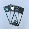 For Motorola Moto G22 Middle Frame Housing Bezel With Side Button