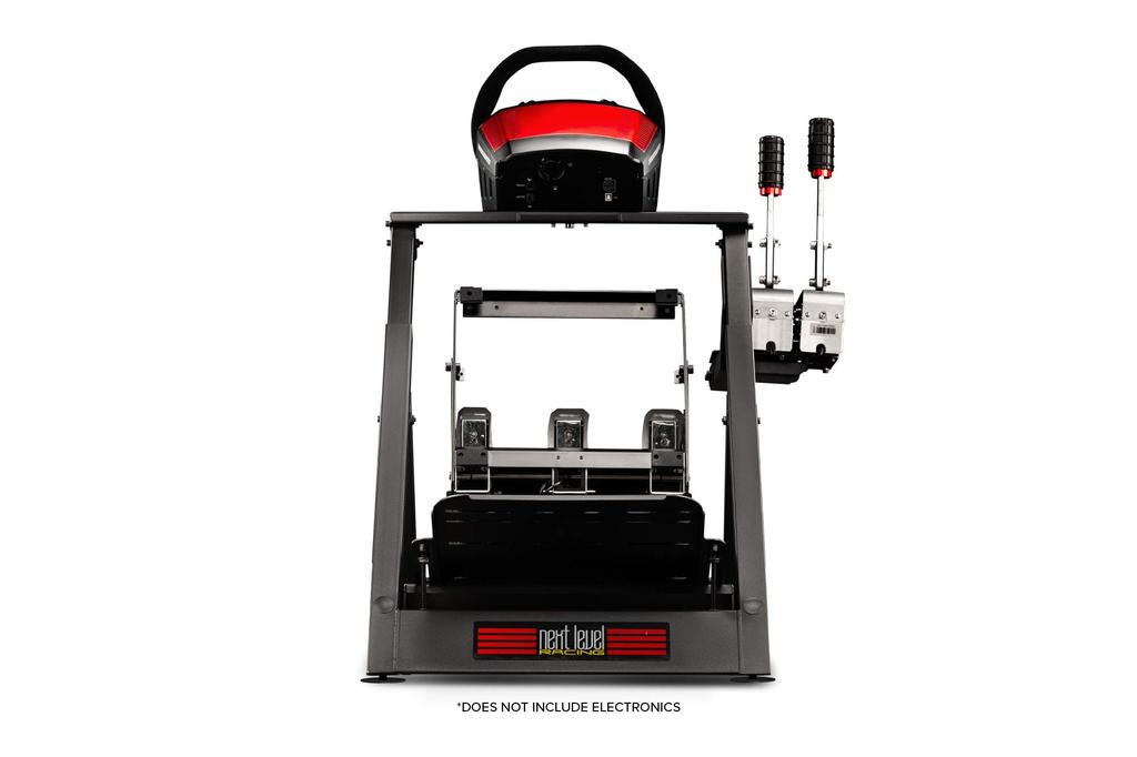 Next Level Racing Wheel Stand Wheel Stand DD Carbon Steel Frame Adjustable Position Wheel/Pedal NLR-S013 []
