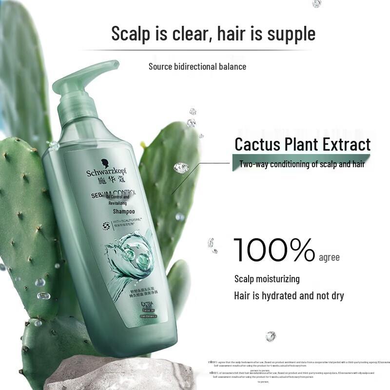 Schwarzkopf Oil Control Volumizing Shampoo & Conditioner Set