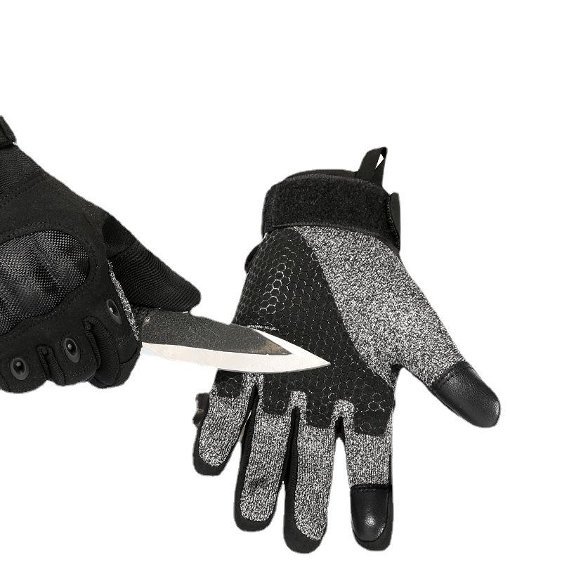 Männer und Frauen Alle Finger Anti-Rutsch Militärfans Outdoor Kampffeldtraining Touchscreen Rad- und Bergsteigerhandschuhe