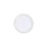 Limzhao 6-inch Round Ceramic Shallow Plates (Set of 5)
