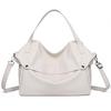 Explosive Large Capacity Solid Color Korean Version Tote Bag, Women's Fashionable Commuting Bag, Western Style Diagonal Shoulder Bag