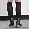 Men's Compression Socks Firm Pressure Circulation Knee High Orthopedic Support Stockings Hose Sock H