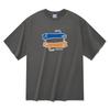 RADINEO Long Cat Short Sleeve T-Shirt Gray