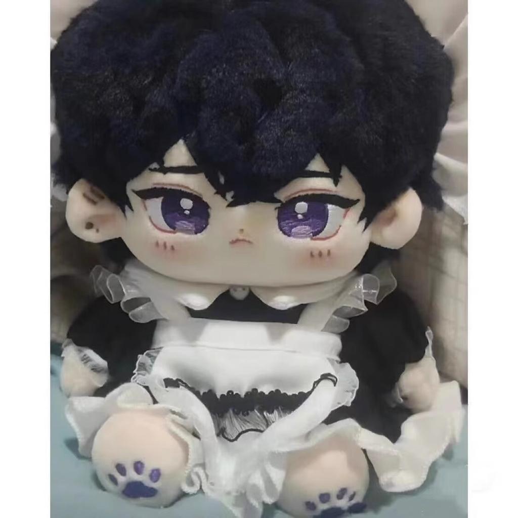 New Cute Doll Cotton Doll 20cm Male Doll with Bone Nude Doll Doll Dress Male Birthday Gift