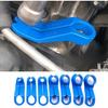 7 PCS Fuel Line Disconnect Tool Kit, 1/4" to 7/8" Quick Release Fuel Line Removal Tool, Compatible with Ford GM Chrysler Mazda