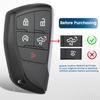 Keyecu Replacement Smart Remote Car Key Fob for GMC Sierra 1500 2500 3500 -2024 YG0G21TB2 13548437 13548440 433MHz 5Buttons