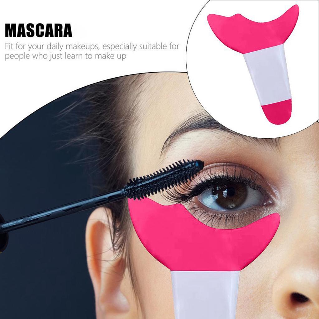2 Stück Mascara- und Lidschatten-Schutz-Applikator-Schutzpads, Hilfsschutz-Werkzeug für Wimpern-Make-up