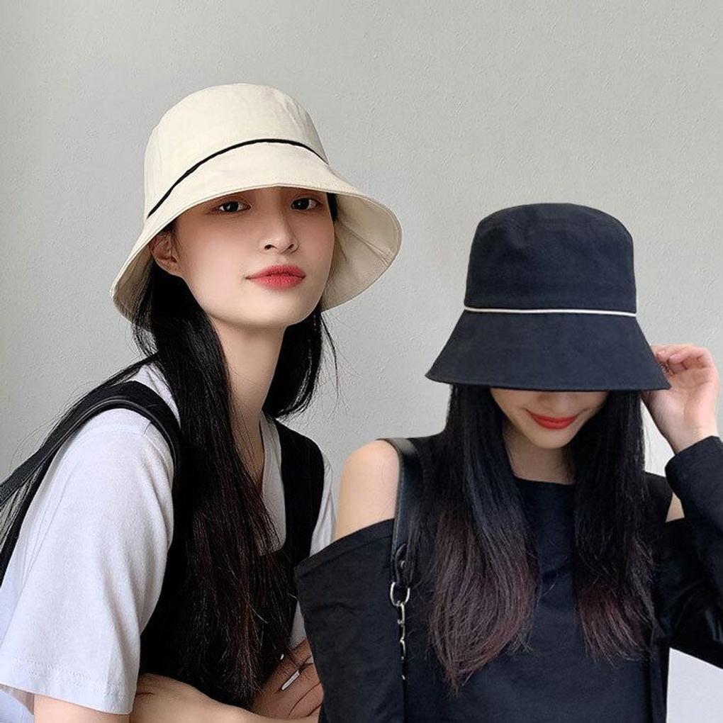 Women's Daily Benet Line Bucket Hat