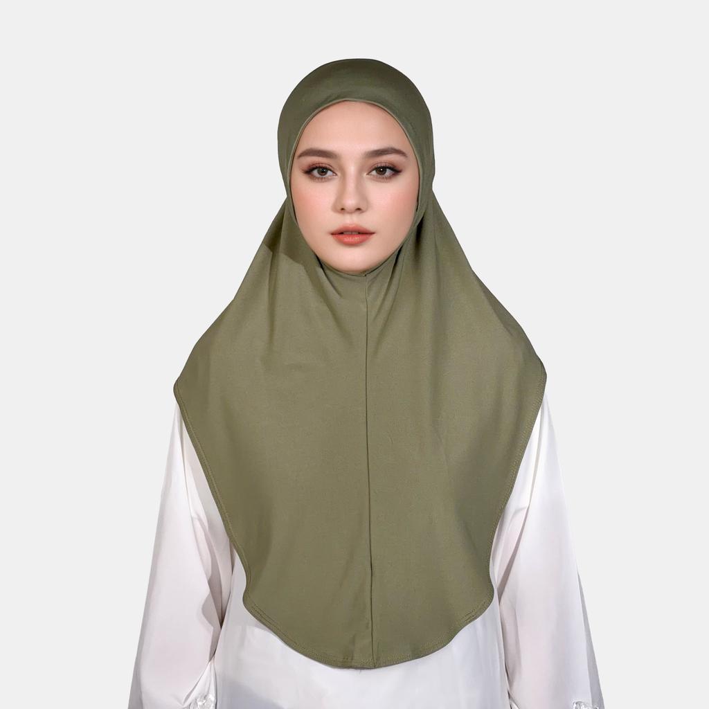 Malaysian New Version Polyester Hijab Spring Instant Hijab Multi Color In Stock