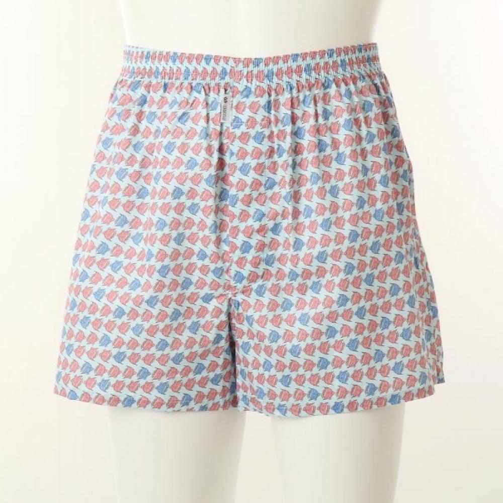 

Wacoal Cotton 80s Trunk Pant Fish Pattern Men Wmp5413 Ivory/110