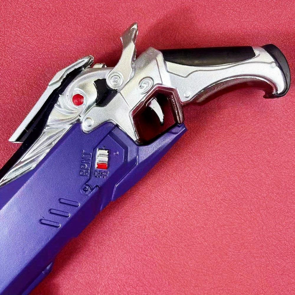 11inch PU Reaper Pistol Gun Anime Overwatch Plastic Pistol Gun Cosplay Prop Real Size Japanese Katana Original Samurai Sabre Toy